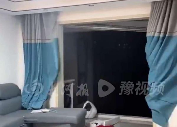 ▲▼河南出現15級大風。（圖／翻攝自微博）