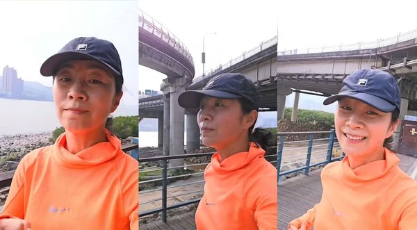 ▲素顏狀態的方文琳氣色相當紅潤。（圖／翻攝自Facebook／方文琳）