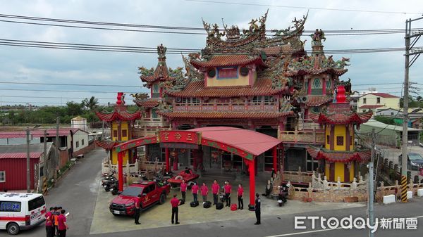 ▲因應防汛期將屆，台南市消防局第二大隊於12日上午時段，於麻豆區、下營區、官田區等易淹水區域辦理「消防救災能量超前部署」演練。（圖／記者林東良翻攝，下同）