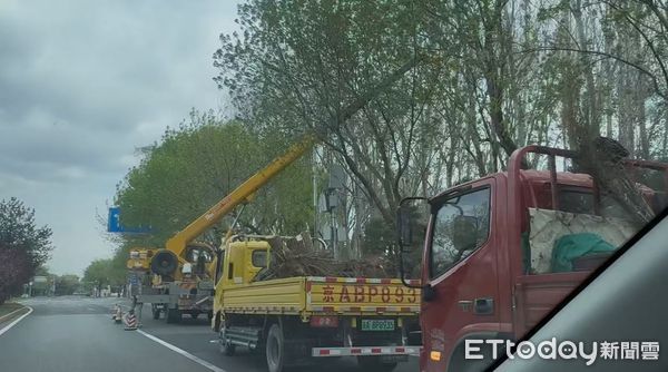 ▲▼ 2024.4.12北京十年來罕見大風            。（圖／記者任以芳攝）