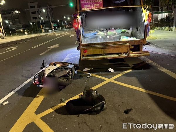 ▲▼高雄垃圾車路邊起步出事！女騎士撞擊亡　家屬跪求行車紀錄器。（圖／記者賴文萱翻攝）