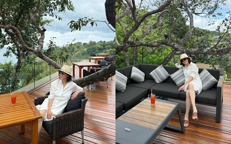 ▲劉嘉玲在社群平台曬出了一系列到泰國旅遊的照片。（圖／翻攝自小紅書／劉嘉玲）