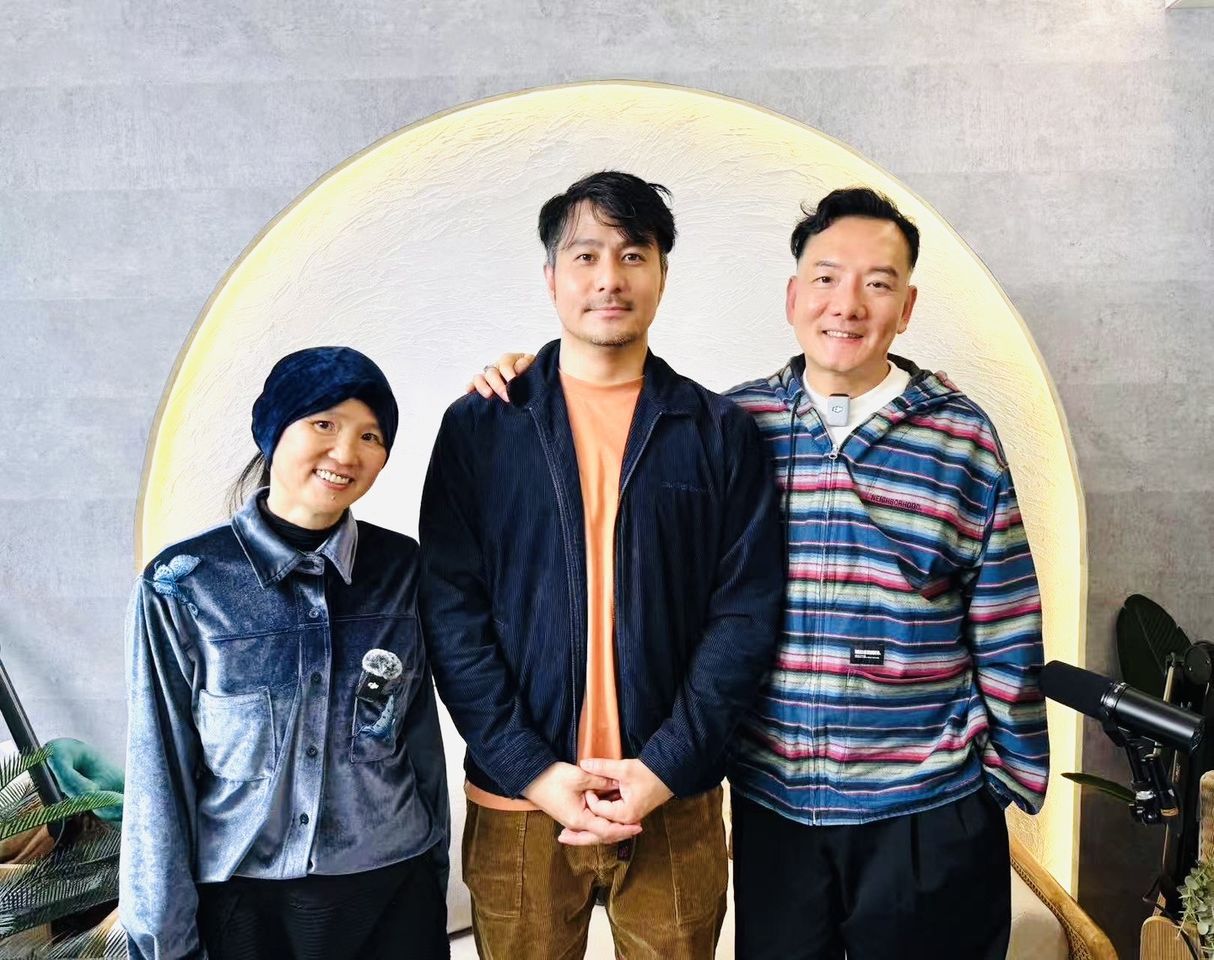 ▲▼郭彥甫接受田定豐、朱衍舞專訪。（圖／唱戲世界娛樂提供）