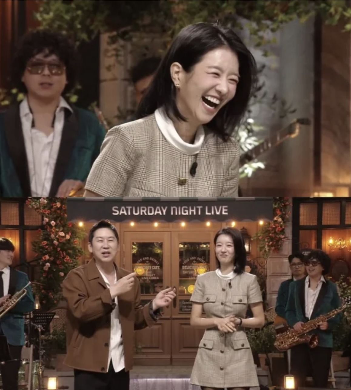 ▲▼徐睿知甩風波自虧：我來情勒大家～　申東燁毒舌回「對啦！妳的特長」。（圖／翻攝自《SNL KOREA 7》）