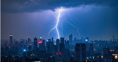 重慶1晚驚現6000次閃電!雷暴誘發哮喘危機 4小時310人塞爆急診