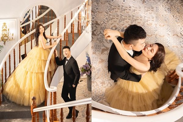 ▲董仔與海力擁吻，畫面十分唯美。（圖／翻攝自Facebook／這群人 董仔）