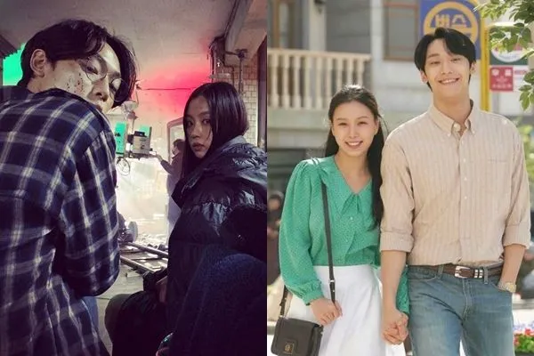 ▲李到晛、高旻示有望四度合作。（圖／翻攝自IG、《五月的青春》劇照）