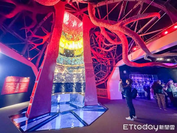 ▲▼2025大阪萬博，2025大阪世博，2025大阪關西世界博覽會保聖那館。（圖／記者蔡玟君攝）