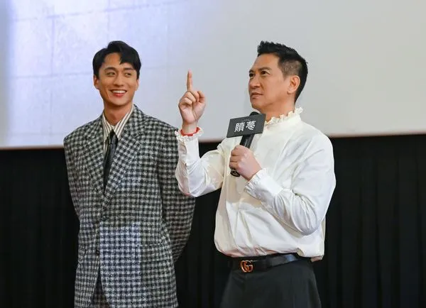 ▲▼張家輝與劉俊謙在影城舉辦見面會。（圖／甲上娛樂提供）