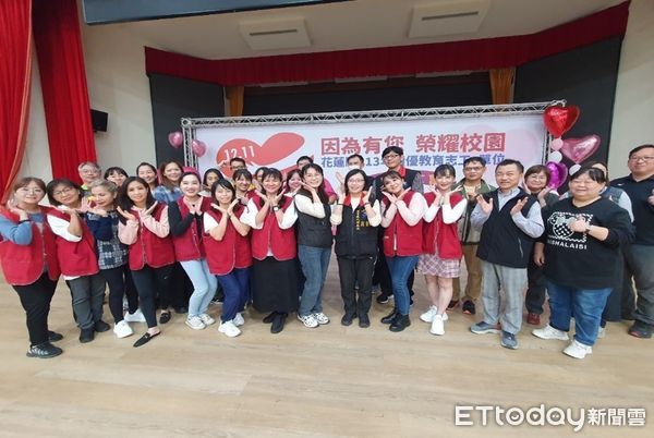 ▲花蓮教育志工人數逐年增加，顯示民眾對教育志工服務認同與支持。（圖／花蓮縣政府提供，下同）