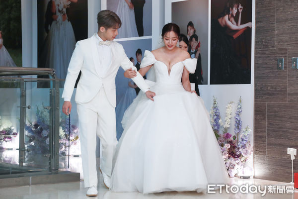 ▲▼賴慧如、劉家銘婚禮。（圖／記者周宸亘攝）