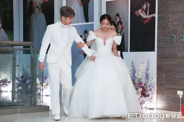 ▲▼賴慧如、劉家銘二婚。（圖／記者周宸亘攝）