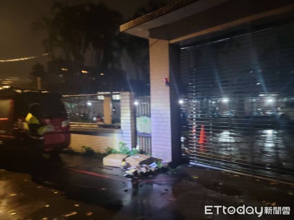 ▲陳男祝福好友服刑平安，竟在北所外施放高空煙火。（圖／記者陸運陞翻攝）