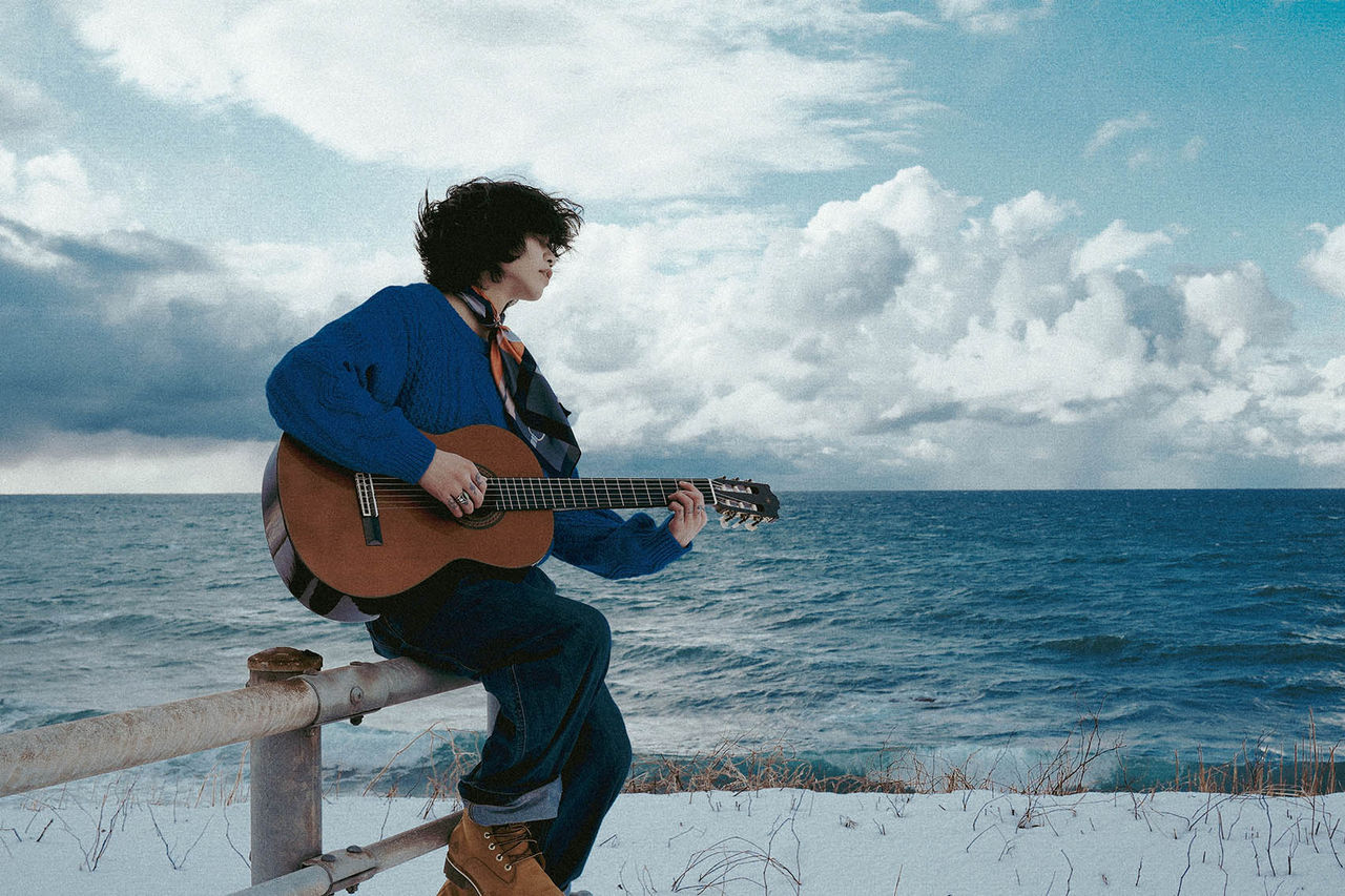 ▲▼王謙赴日本新潟拍攝〈風箏〉MV。（圖／形上娛樂提供）