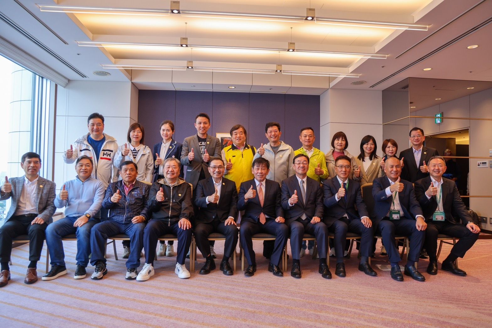 ▲重返12強中華隊奪冠東蛋 侯友宜：打造新北大巨蛋。（圖／新北市新聞局提供）