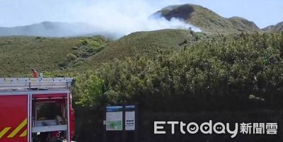 陽明山小油坑火燒山 蔣萬安:已出動16輛消防車、72人全力救災