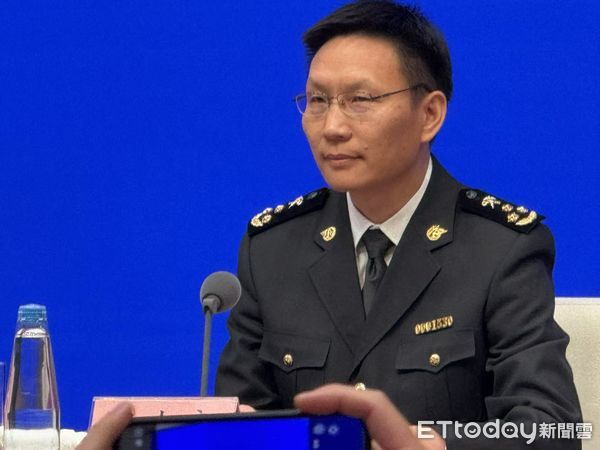 ▲▼ 大陸海關總署今（14）日舉行新聞發布會，介紹「2025 年一季度進出口情況」。        。（圖／記者任以芳攝）