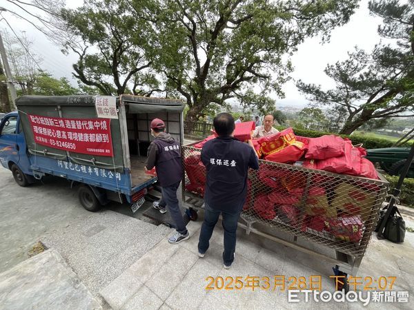 ▲花蓮推動「乾淨燒、適量燒、替代燒」全新的「新紙錢三燒政策」，為環保與民眾健康共同努力。（花蓮縣政府提供，下同）