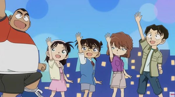 ▲▼柯南跳舞。（圖／翻攝自【アニメ】名探偵コナン公式）