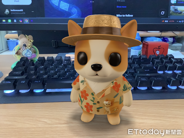 ▲▼AI生出你的虛擬寵物夥伴　一鍵出現在你身邊！。（圖／記者吳立言攝）