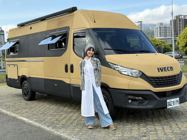 ▲▼宇珊購入露營車開設新節目。（圖／與珊同行提供）