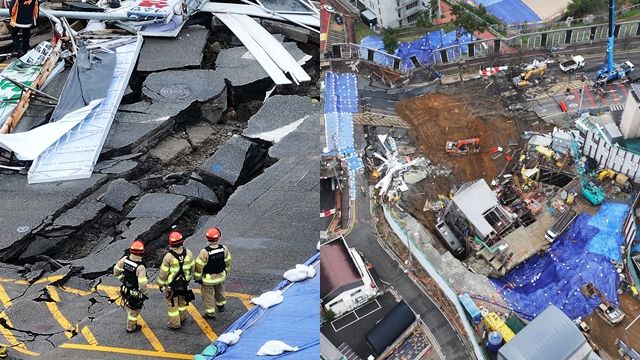 ▲▼搜救當局至今仍未能順利進到地下搜救該名失蹤工人。（圖／達志影像）