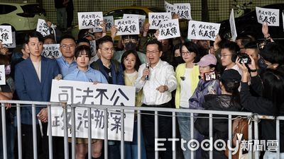 北檢前聲援「罷吳四騎士」 羅智強怒極了:要清算衝著我來