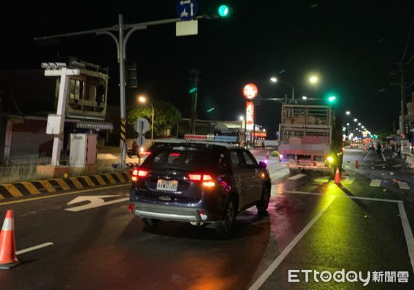 ▲枋山鄉443.2公里處發生交通事故          。（圖／記者陳崑福翻攝）