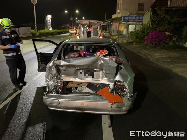 ▲枋山鄉443.2公里處發生交通事故          。（圖／記者陳崑福翻攝）