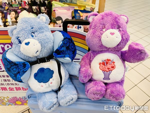 ▲▼歡樂熊粉暴動了！家樂福推出「2025 Care Bears」加價購。（圖／記者林育綾攝）