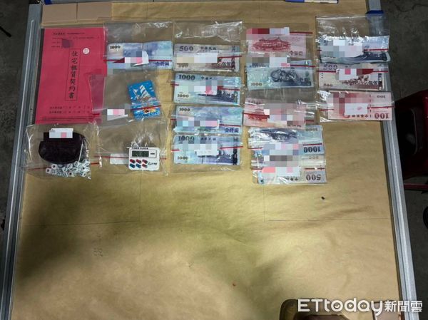 ▲東港警分局在崁頂鄉查獲賭場            。（圖／記者陳崑福翻攝）