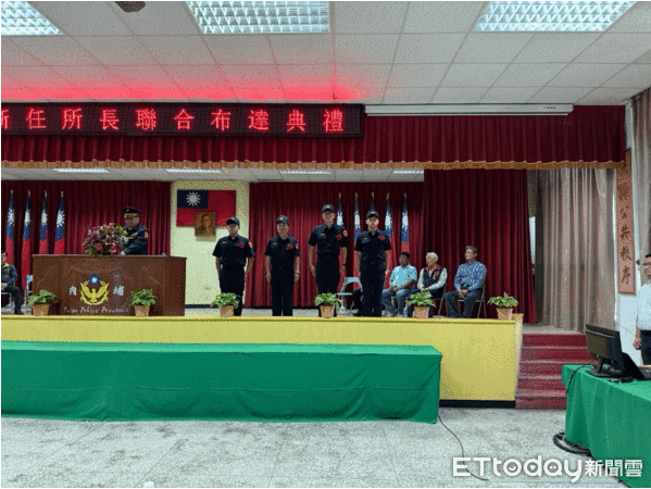 ▲內埔警分局舉辦有龍泉、萬巒、泰武及瑪家4所新任所長佈達典禮            。（圖／記者陳崑福翻攝）