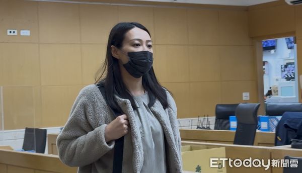 ▲▼北市立委罷免連署偽造文書案，吳沛憶罷團「憶事無成」召集人劉思吟。（圖／記者劉昌松攝）