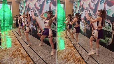 台4啦啦隊跳到一半「音響壞了」!真實臨場反應全被拍 網:夠專業