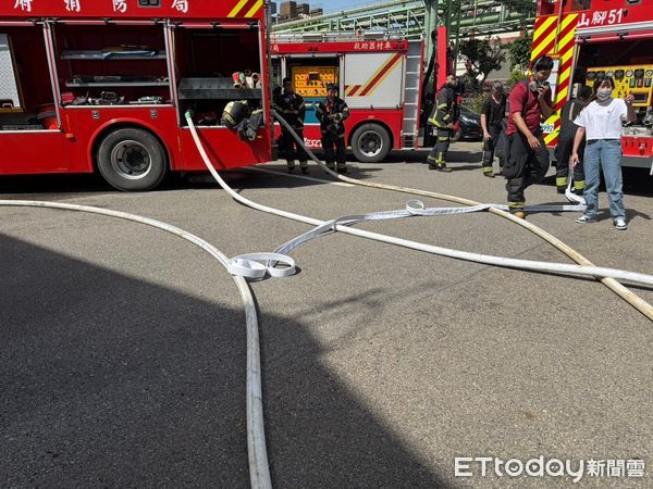 ▲▼  桃園大園大工路化工廠火警           。（圖／記者沈繼昌翻攝）