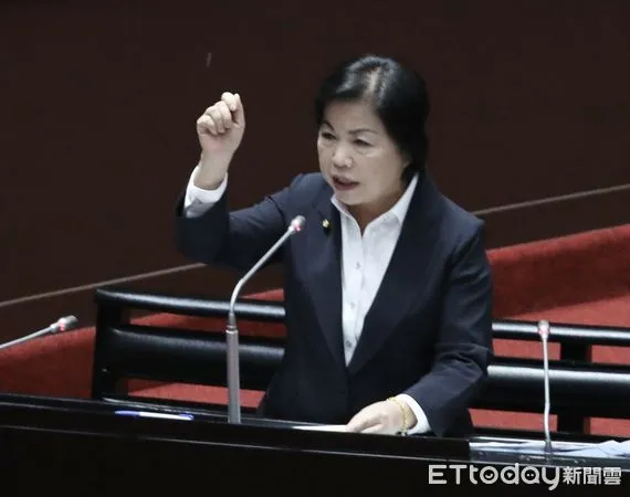 ▲▼立委楊瓊瓔  質詢 立法院院會。（圖／記者屠惠剛攝）
