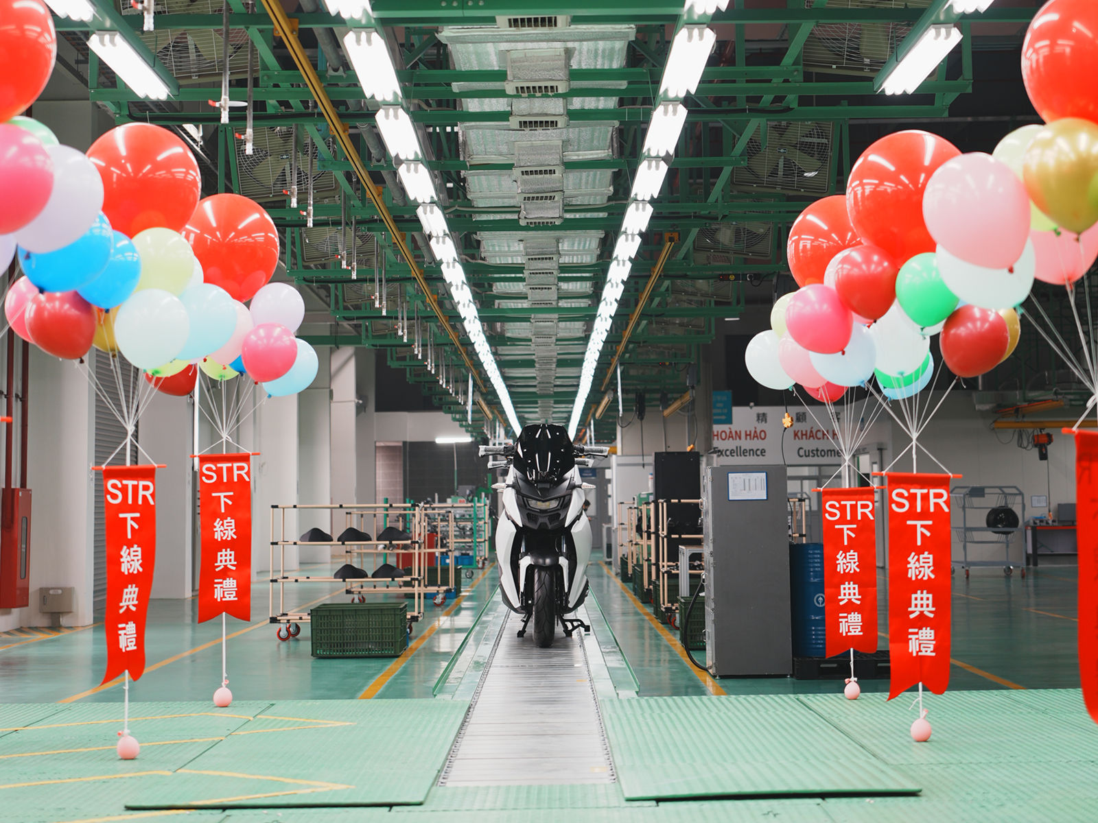 ▲▼宏佳騰越南廠首台車款「全新美規META 300」正式下線並開啟整車量產，將於今年第二季交貨至美國販售。。（圖／宏佳騰提供）