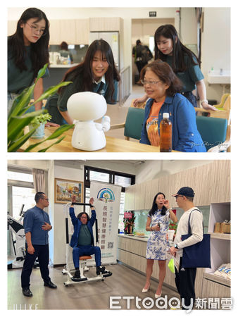 ▲六大AI創新技術導入照護場域，靜安健康日照生活館進駐南港。（圖／記者陳弘修攝）