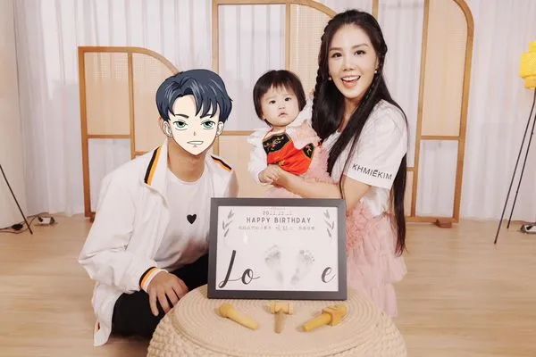 ▲楊晨熙一家三口。（圖／楊晨熙提供）