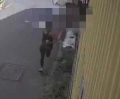 ▲彰化和美鎮車禍，休旅車側翻駕駛落跑。（圖／民眾提供）