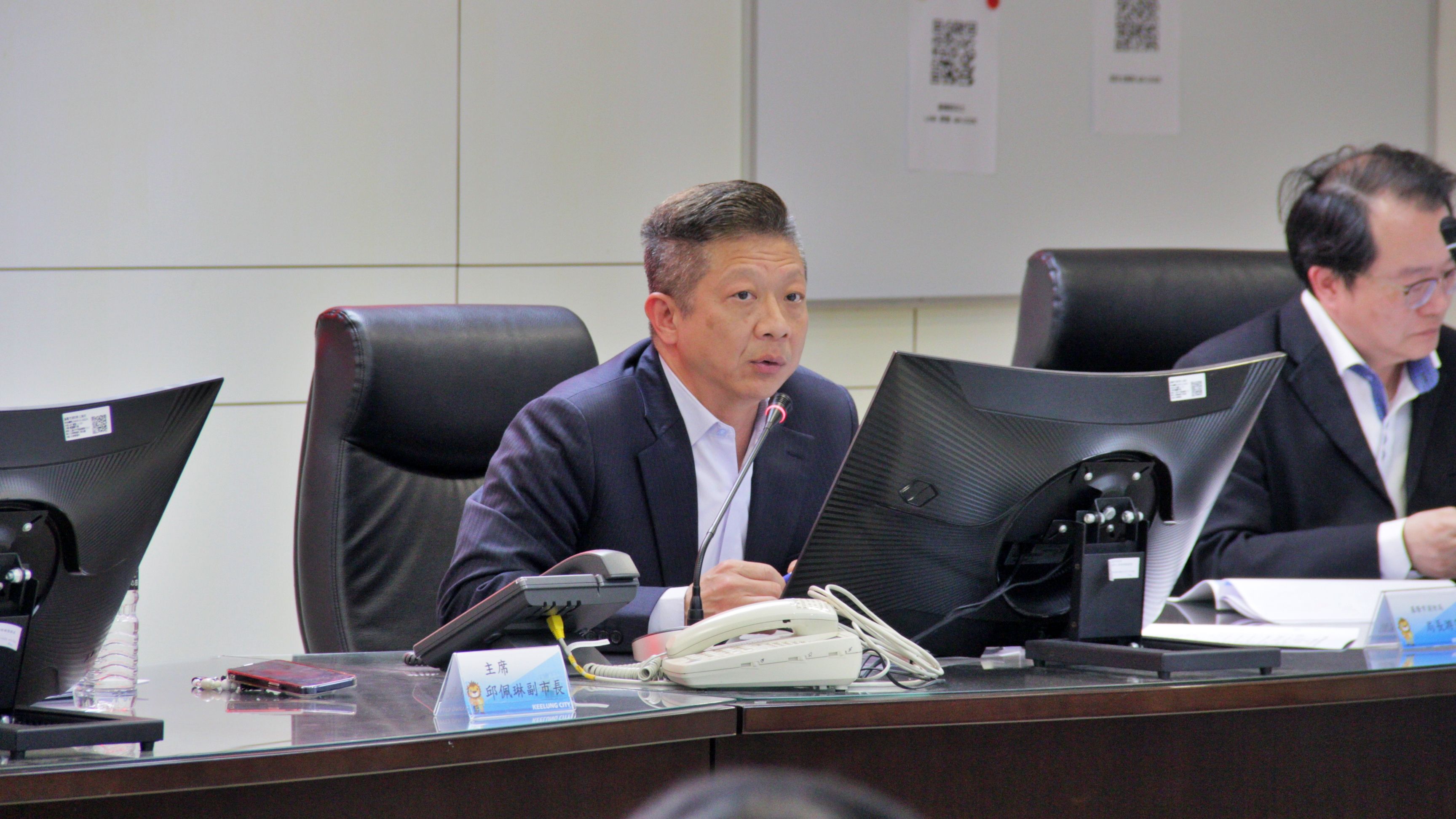 ▲基隆風險地圖精準防災 邱佩琳：提升災前預判力。（圖／記者郭世賢翻攝）