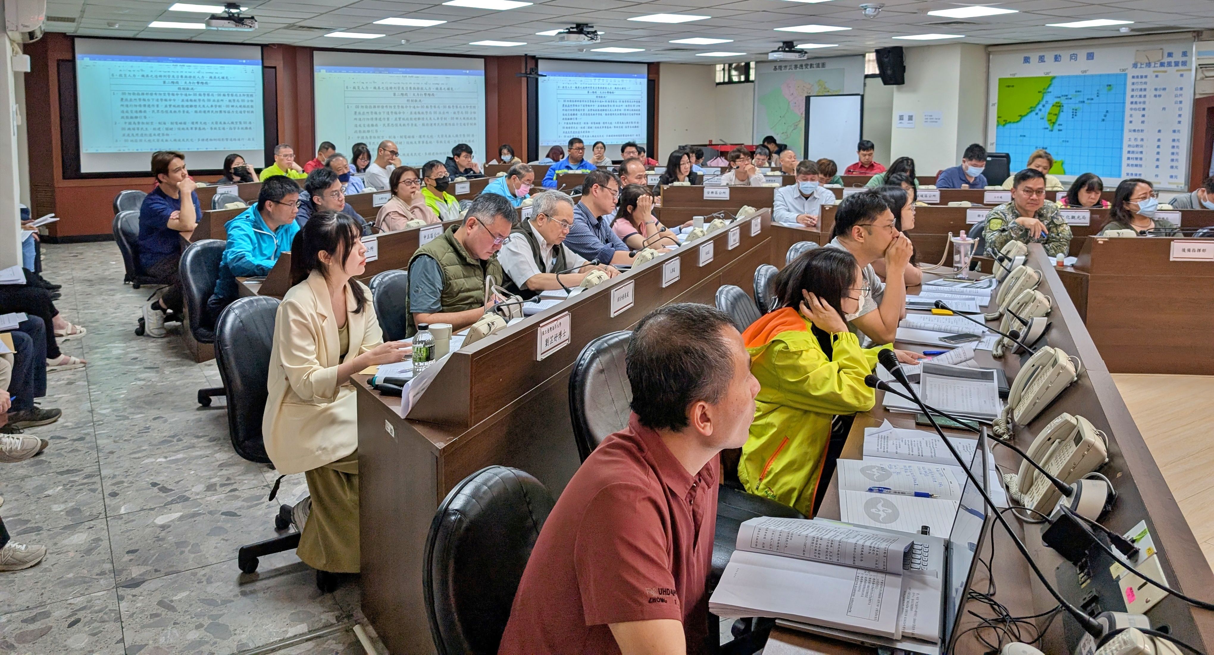 ▲基隆風險地圖精準防災 邱佩琳：提升災前預判力。（圖／記者郭世賢翻攝）