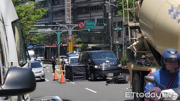 ▲北市文山區死亡車禍。（圖／記者黃彥傑攝，下同）