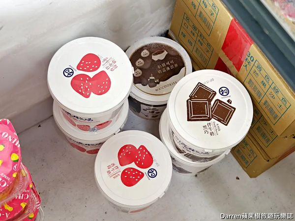 ▲▼隱藏在工廠內神祕雙葉冰淇淋。（圖／部落客darren提供）