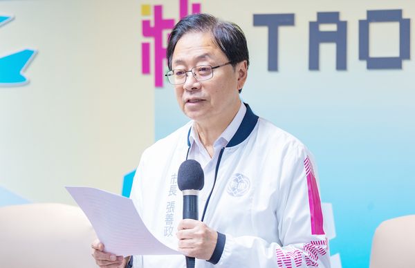 ▲桃園市長張善政今天在市政會議上指出，國中小學生免費營養午餐將於今年度每餐調漲至51元，讓孩子吃得更營養健康。（圖／市府新聞處提供）