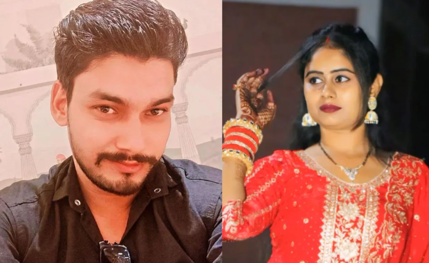 ▲▼屍體夾中間！印度人妻激戰小王被抓包　「騎車三貼棄屍」滅口丈夫。（圖／翻攝自新德里電視台）