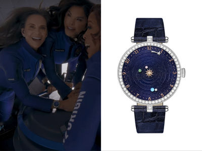 電影製片戴851萬鑽錶上太空 梵克雅寶行星錶完美呼應