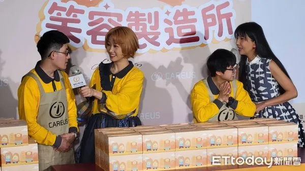 ▲Lulu今天出席喜憨兒活動，擔任公益大使。（圖／記者葉文正攝）