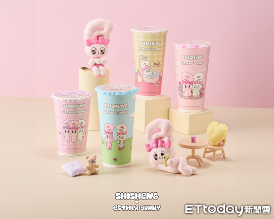 ▲▼十盛SHISHENG聯名Esther Bunny艾絲樂小兔。（圖／十盛SHISHENG提供）