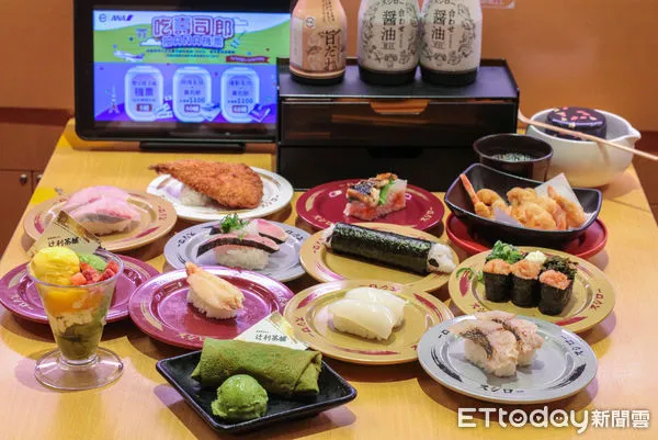 ▲壽司郎美味九州登場。（圖／記者黃士原攝）